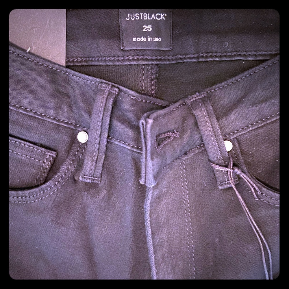 Just Black stretch jeans